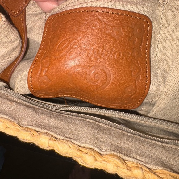 Brighton Dune Straw Satchel - Picture 3 of 8